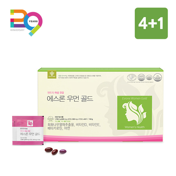에스론 우먼 골드 4+1 갱년기 폐경기 여성 엔트리 호르몬 영양제