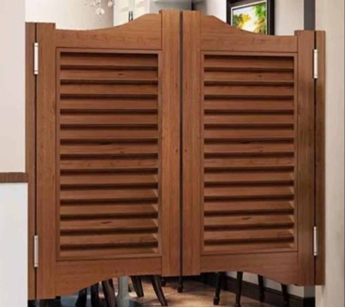 스윙도어 커피숍 화장실 카우보이 카페 경첩문 경첩 80x80cm B - 상품 이미지