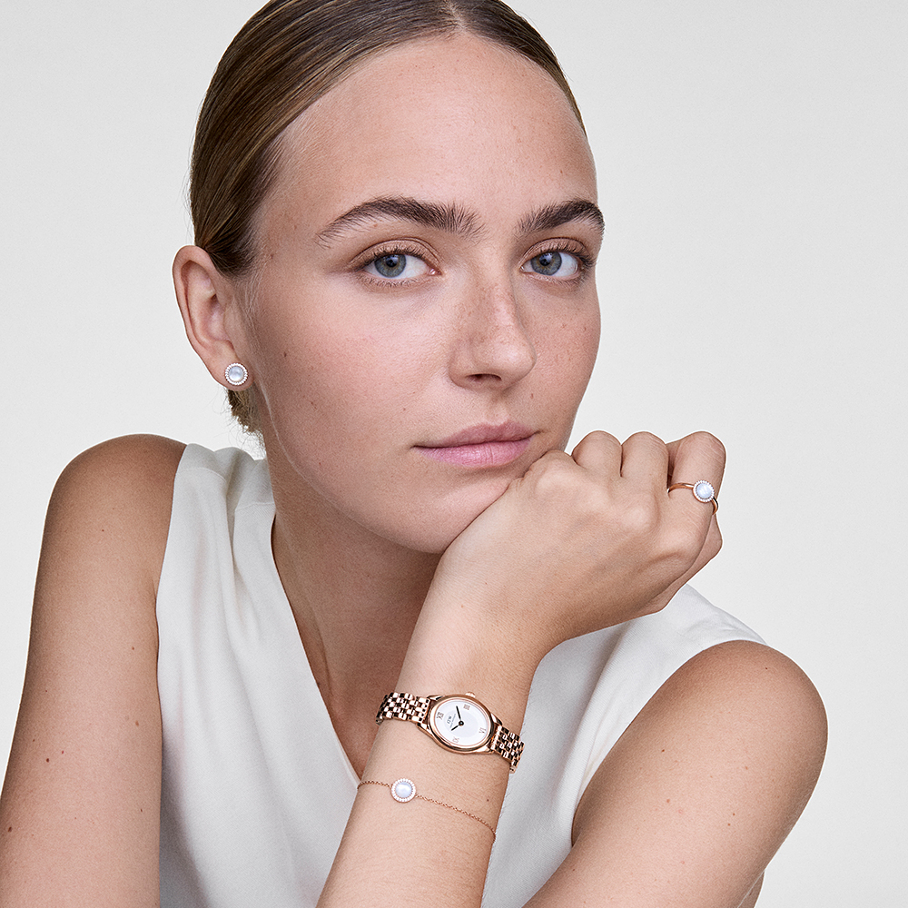 다니엘 웰링턴 AUDREY BRACELET MOTHER OF PEARL 데일리 여자팔찌 - 상세 이미지 3