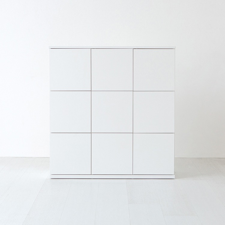 피크 수납장 9칸 900x310x961mm, 3단, 라이트브라운 5276.1531 - 상세 이미지 2