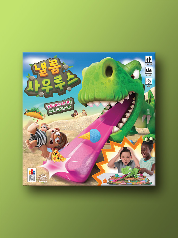 낼름사우루스 보드게임 - 메인 이미지