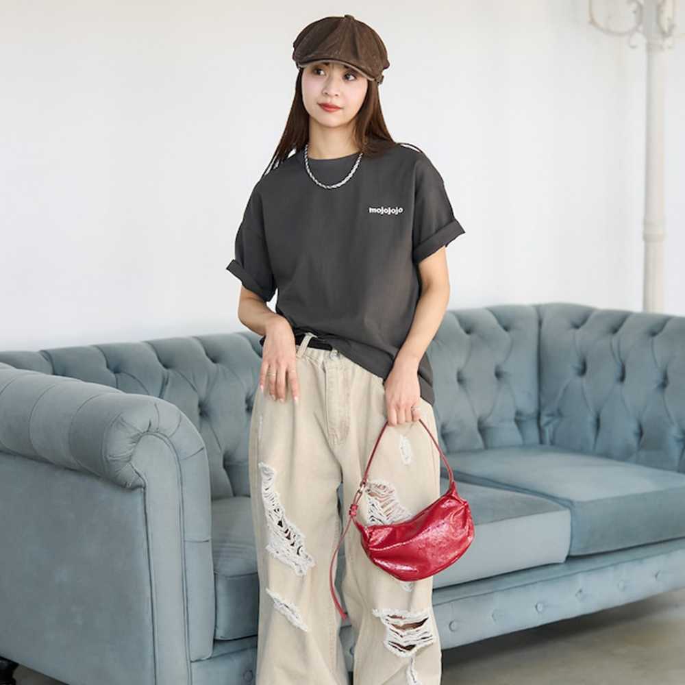퍼블릭스 X 모조조조 반팔티 백 프린트 T 셔츠 Limited products 티셔츠 3223220800565 - 상세 이미지 5