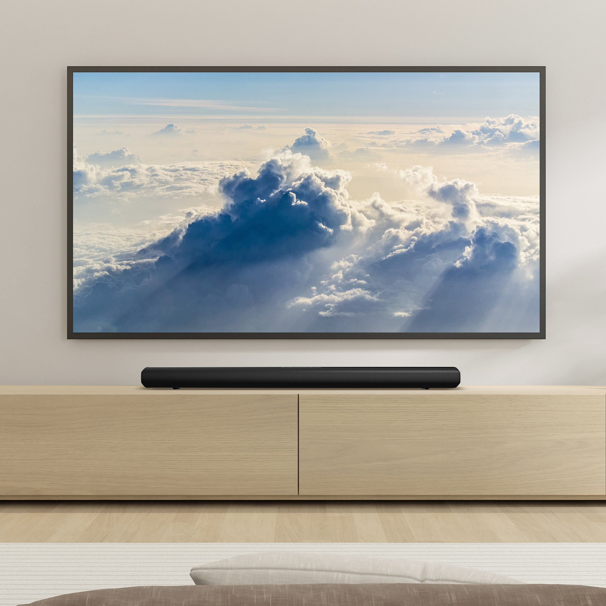 더함 50W 사운드바 블루투스 TV 홈시어터 스피커 2.0채널