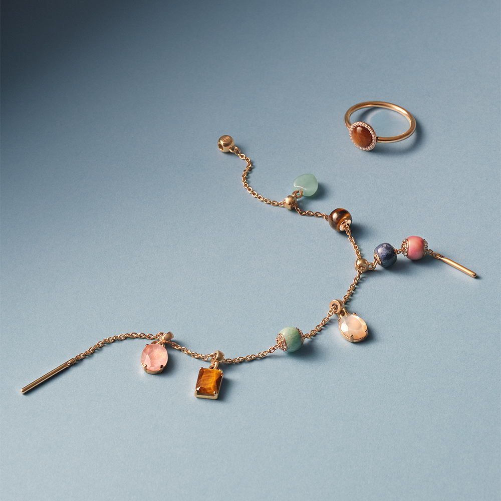 다니엘 웰링턴 CHARM EXTENSION CHAIN 원석 DIY팔찌 목걸이 체인펜던트 이미지 8