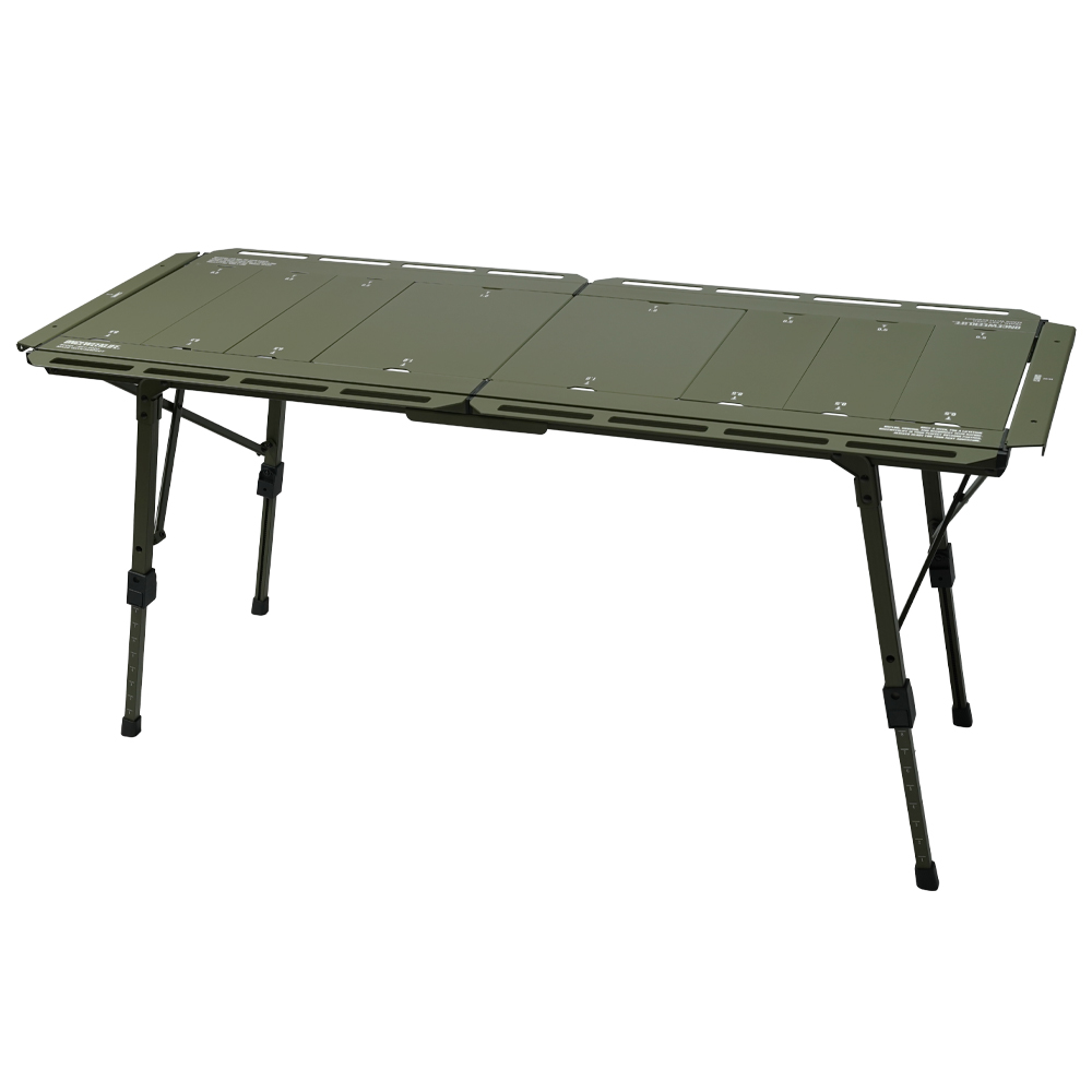 원스위크라이프 캠핑 IGT 접이식 테이블 L, 카키
