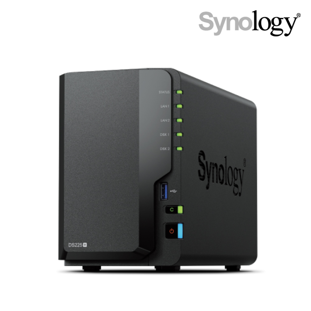 시놀로지 나스 DS225+ NAS 2BAY [DSM 초기설정 원격지원 레이드설정서비스]
