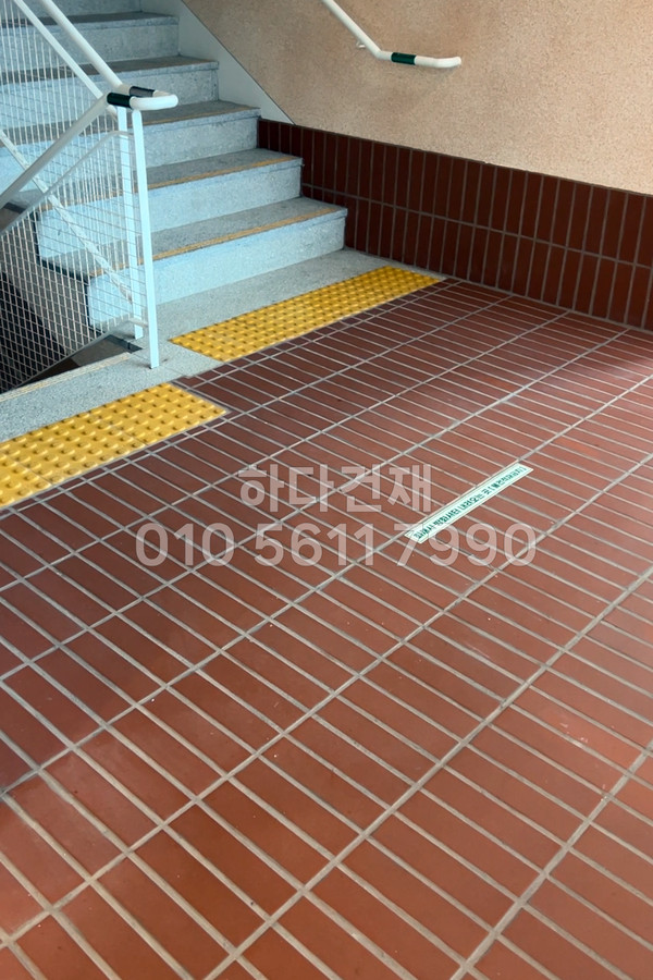 테라코타타일 점토타일 스무스 240x60x11T 레드 / 하다건재 시공사례