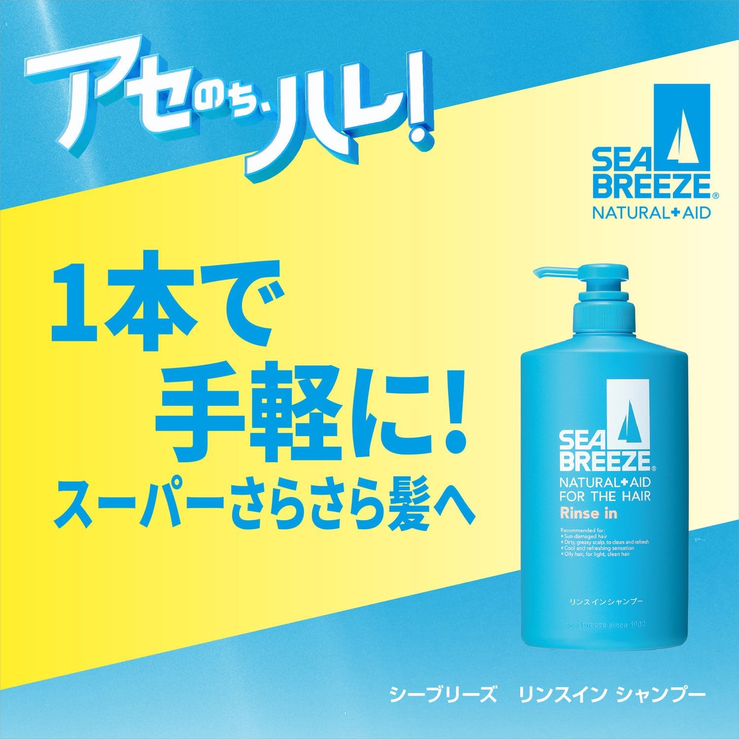 시세이도 씨브리즈 린스 인 샴푸 600ml