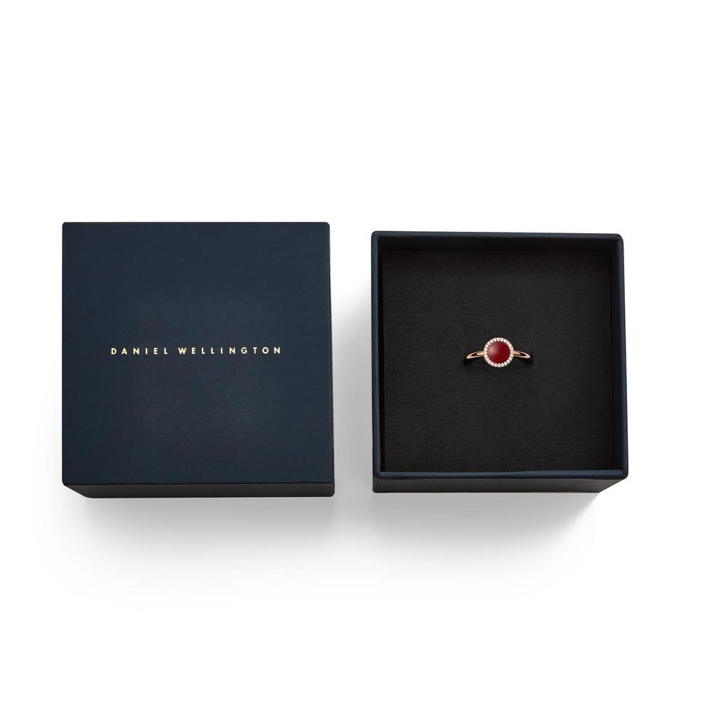 다니엘 웰링턴 AUDREY RING RED AGATHE 여성 심플 원석 우정링 큐빅반지 이미지 8