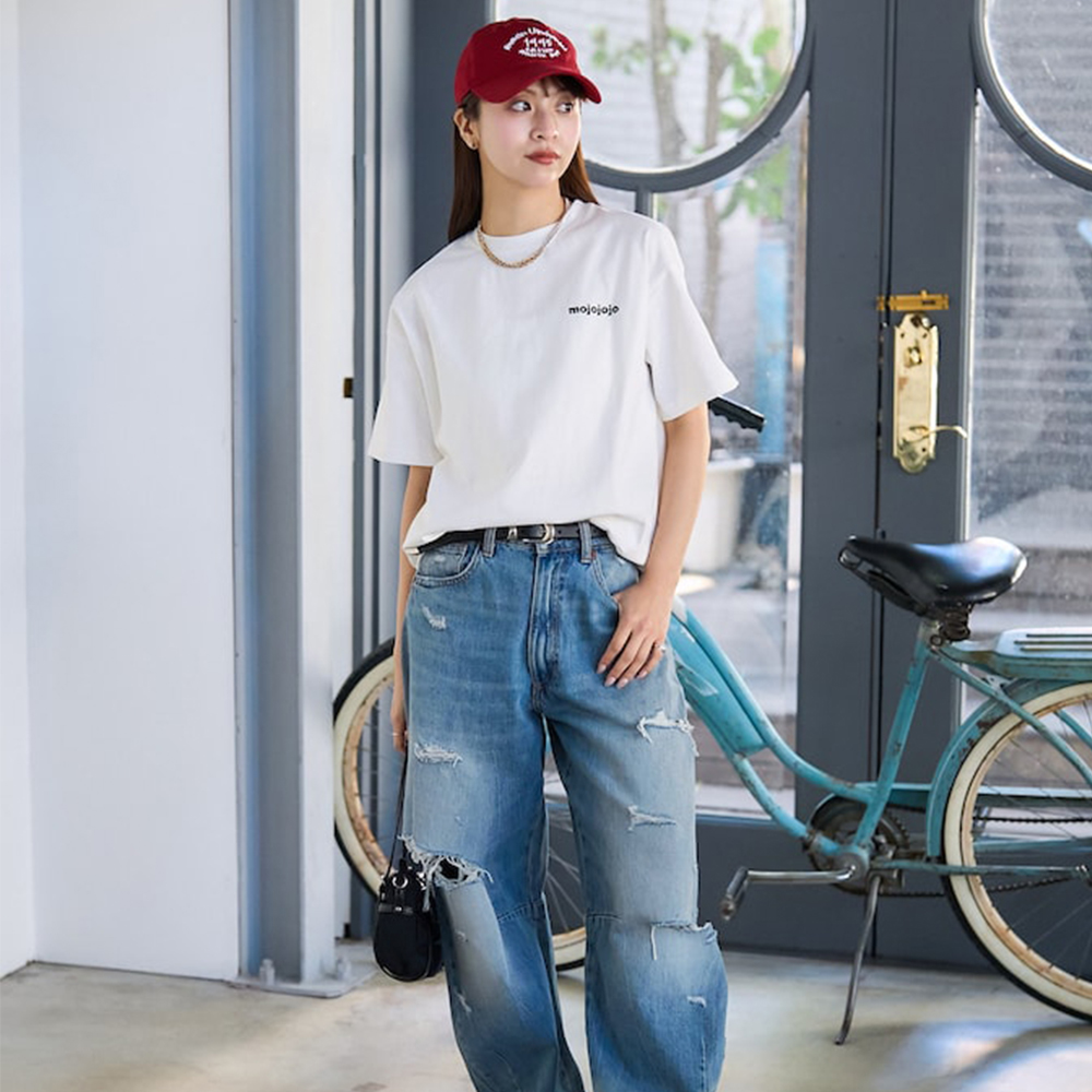 퍼블릭스 X 모조조조 반팔티 백 프린트 T 셔츠 Limited products 티셔츠 3223220800565 - 상세 이미지 4