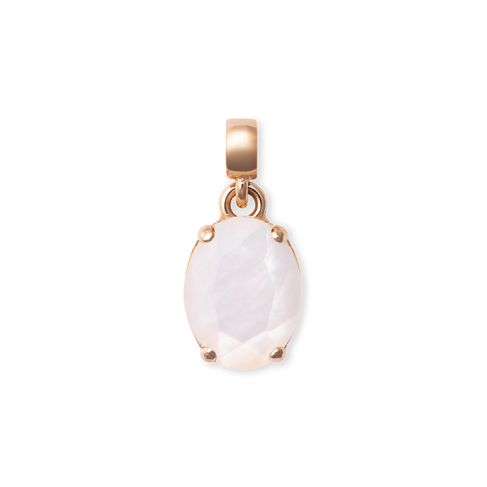 다니엘 웰링턴 OVAL CHARM 데일리 패션 보석 장식 큐빅 오벌 천연원석 펜던트 - 상세 이미지 2