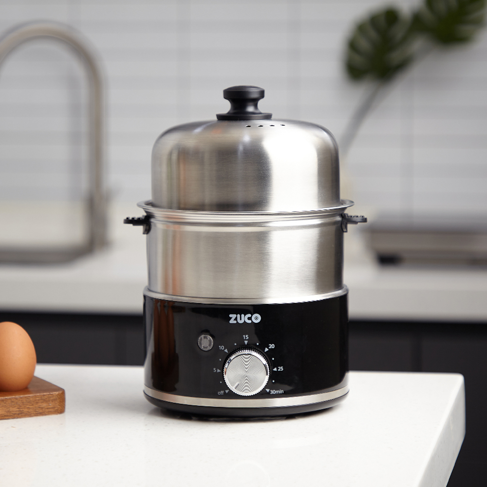 주코 올스텐 2단 계란찜기 계란삶는기계 에그쿠커 스팀듀오 ZE-AL380B