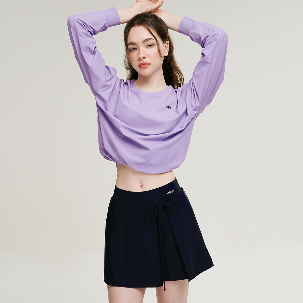 에어스트레치 여성 랩 스커트 스포츠 치마 반바지 골프 테니스 큐롯팬츠 (3컬러) 이미지 6
