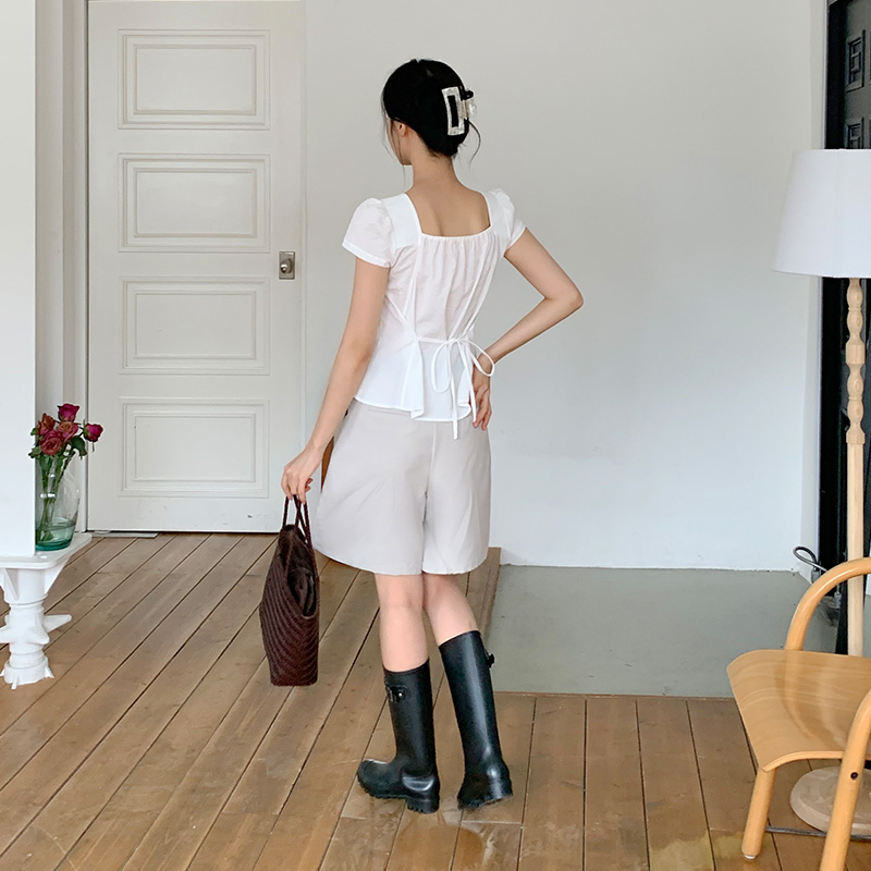 버클 롱 레인부츠 sh3602 - 상세 이미지 4
