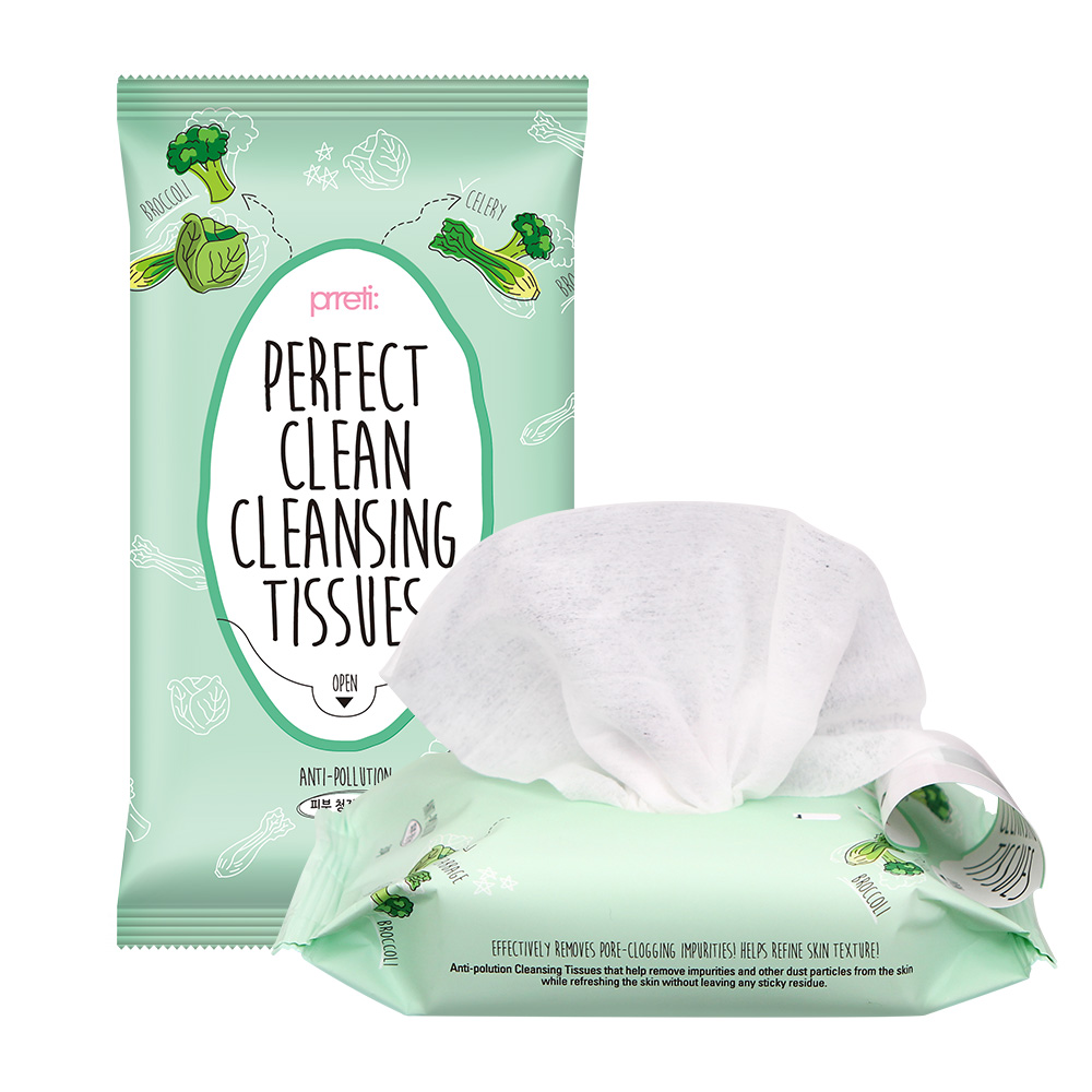 퍼펙트 클린 데일리 클렌징티슈 메이크업리무버 30매, 1개 제품 이미지