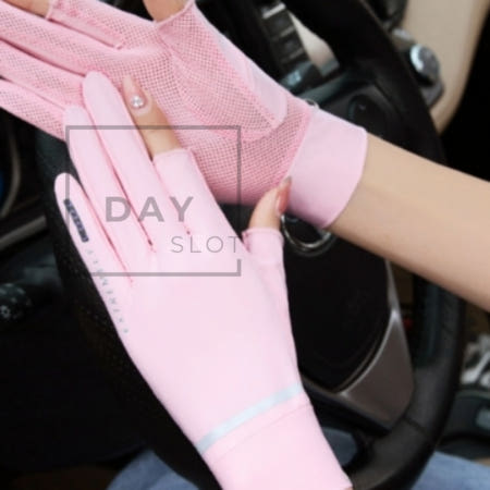 데이슬롯 여성 스포츠 반장갑 핑크 낚시장갑 남성등산장갑