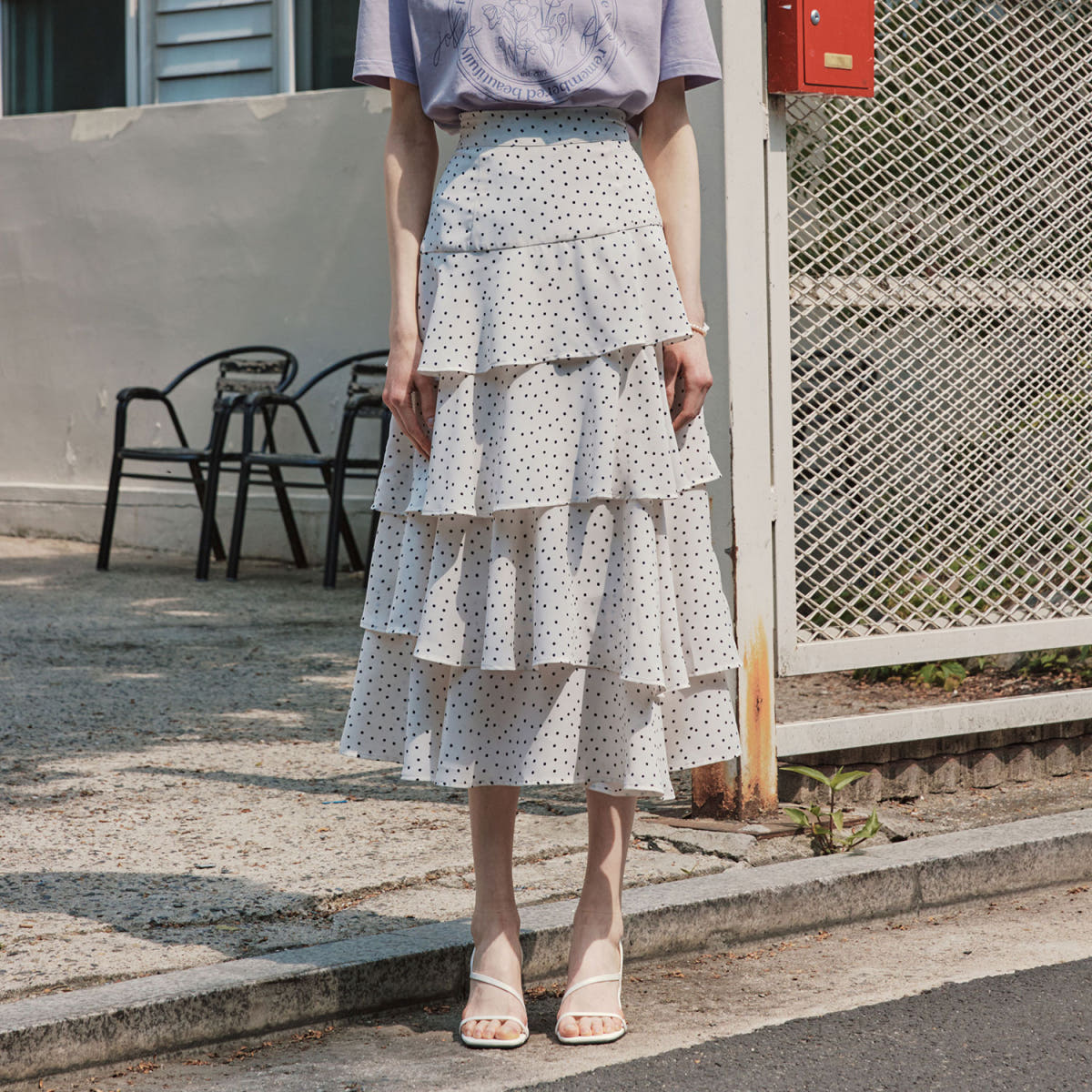 도트 캉캉 플레어 스커트 DOT CANCAN FLARE SKIRT 가격 비교 제로스트릿 도트 캉캉 플레어 스커트 DOT CANCAN FLARE SKIRT