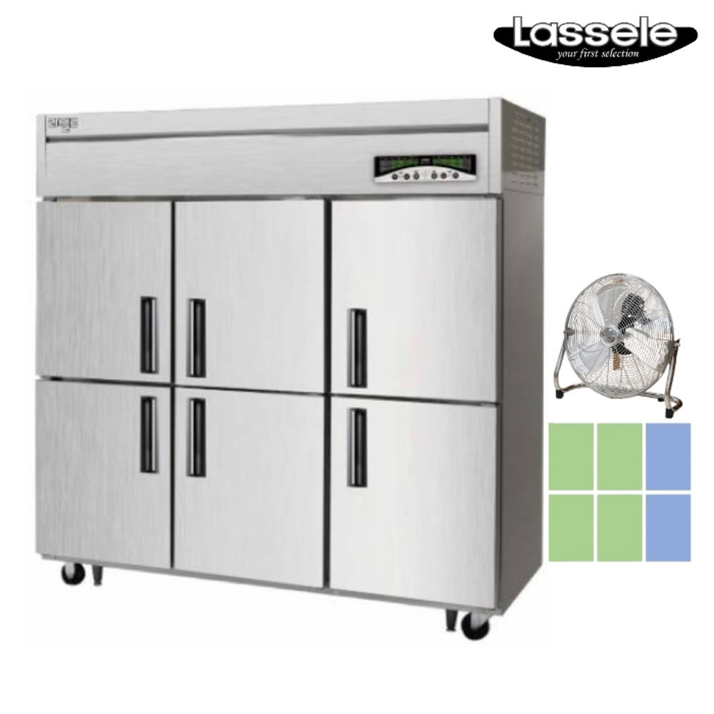 65박스 냉장냉동고 1700L 대용량 식당 영업용 6도어냉장고 : 신일N위시웨이
