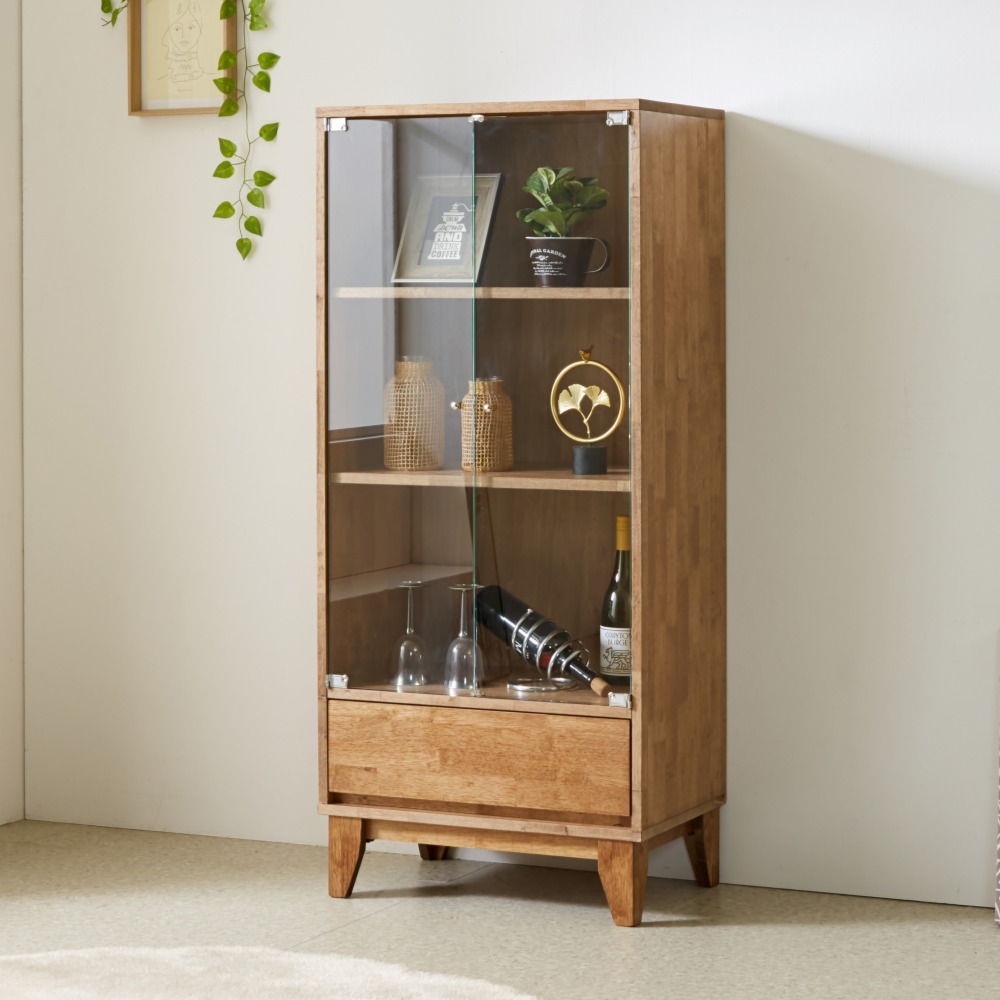 루600 고무나무 거실 피규어 양주 술 유리 진열장 인테리어 장식장