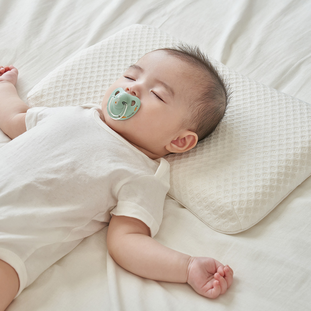 슬립스파 아기 두상 유아 어린이 키즈 신생아 돌 와이드베개