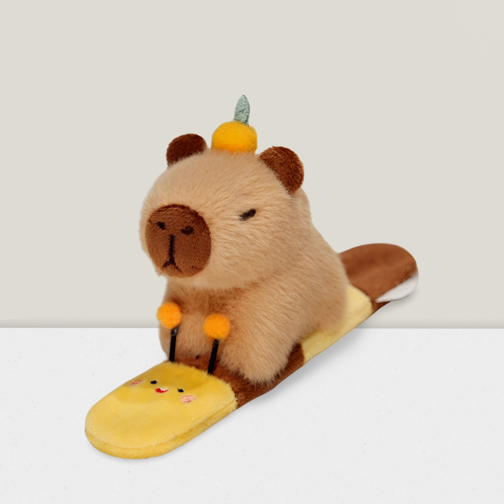 몽드네 카피바라 인형 팔찌 손목 밴드 차량 액세서리 자동차 꾸미기 가방꾸미기 - 상세 이미지 3