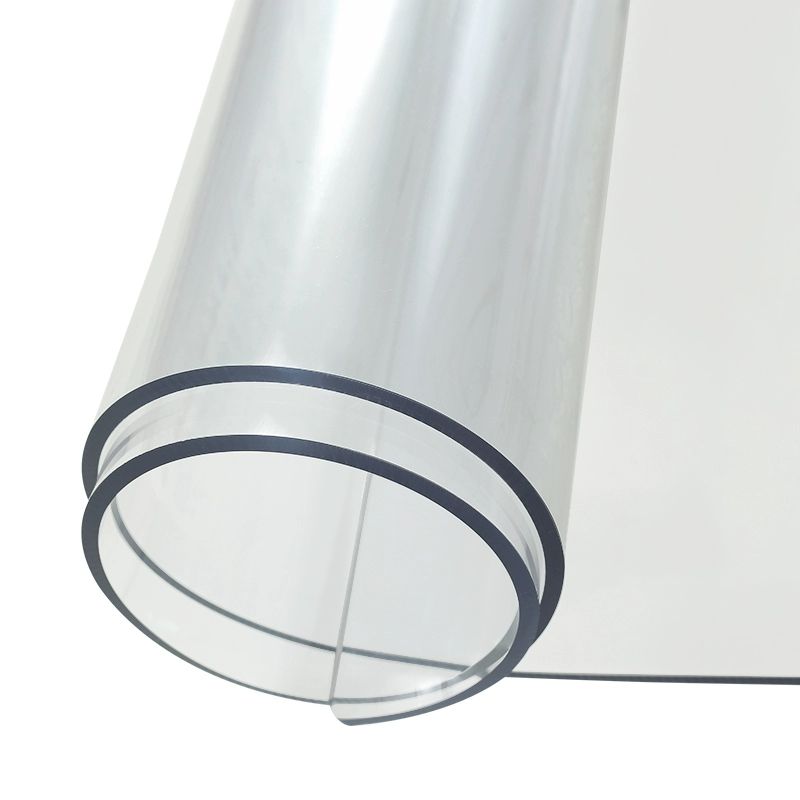 대형 아크릴판 PVC 절연 지붕 판넬 덮개 모형 하드 고투명 5mm 두께 직각 60x120cm - 상품 이미지