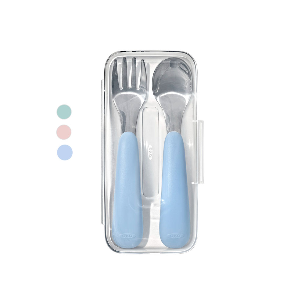 옥소 토트 유아용 스푼 포크 세트 모음 제품 이미지
