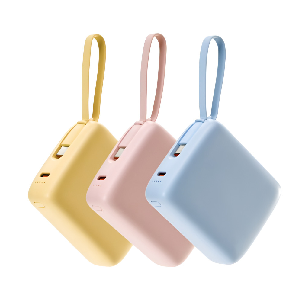이어맥 일체형 미니 고속 충전 보조배터리 10000mAh 22.5W - 상품 이미지