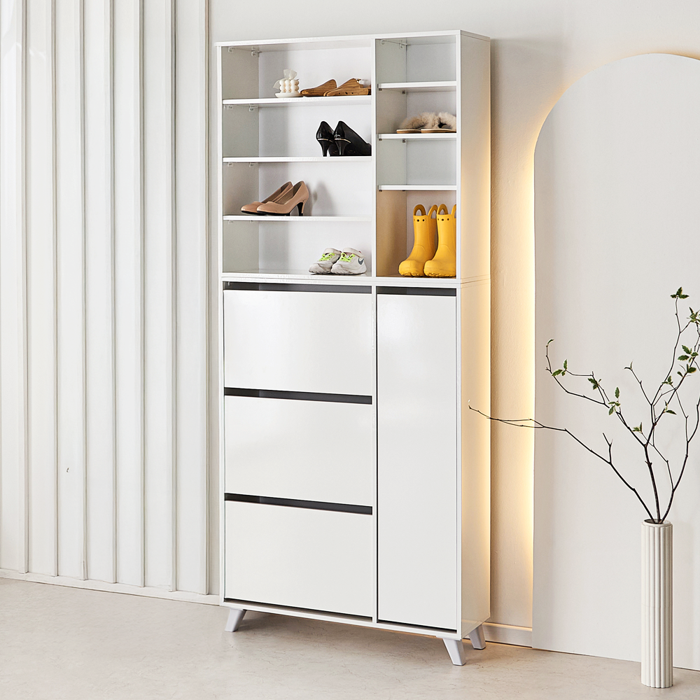 아파트 현관 신발장 학원 원룸 사무실 오픈 선반 수납장