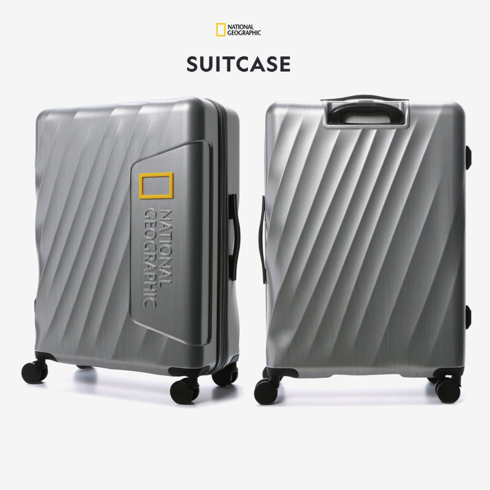 내셔널지오그래픽 여행용캐리어 여행가방 캐리어세트 71.5cm(26인치), 실버