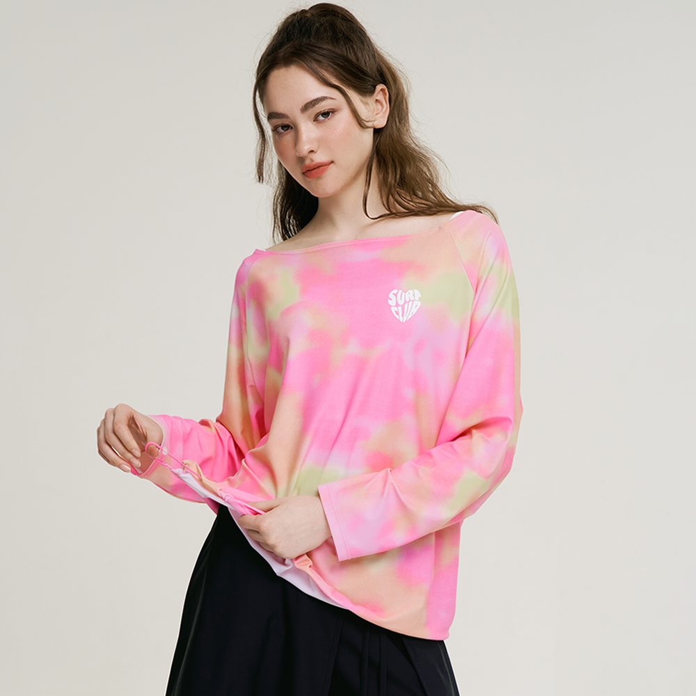 여성 래쉬가드 크롭 집업 체형커버 수영복 비치웨어 빅사이즈 쿨터치 에어라이트 긴팔