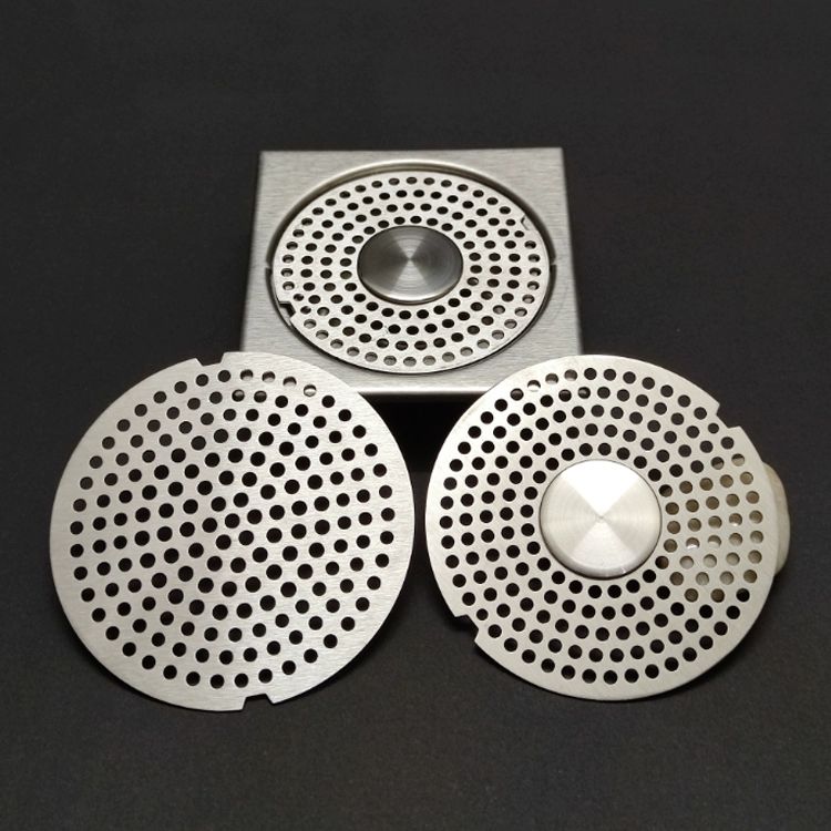 원형 하수구트랩 화장실 냄새제거 수영장 뚜겅 마개 풀장 72mm 원형 이중용 배수판 - 상세 이미지 3