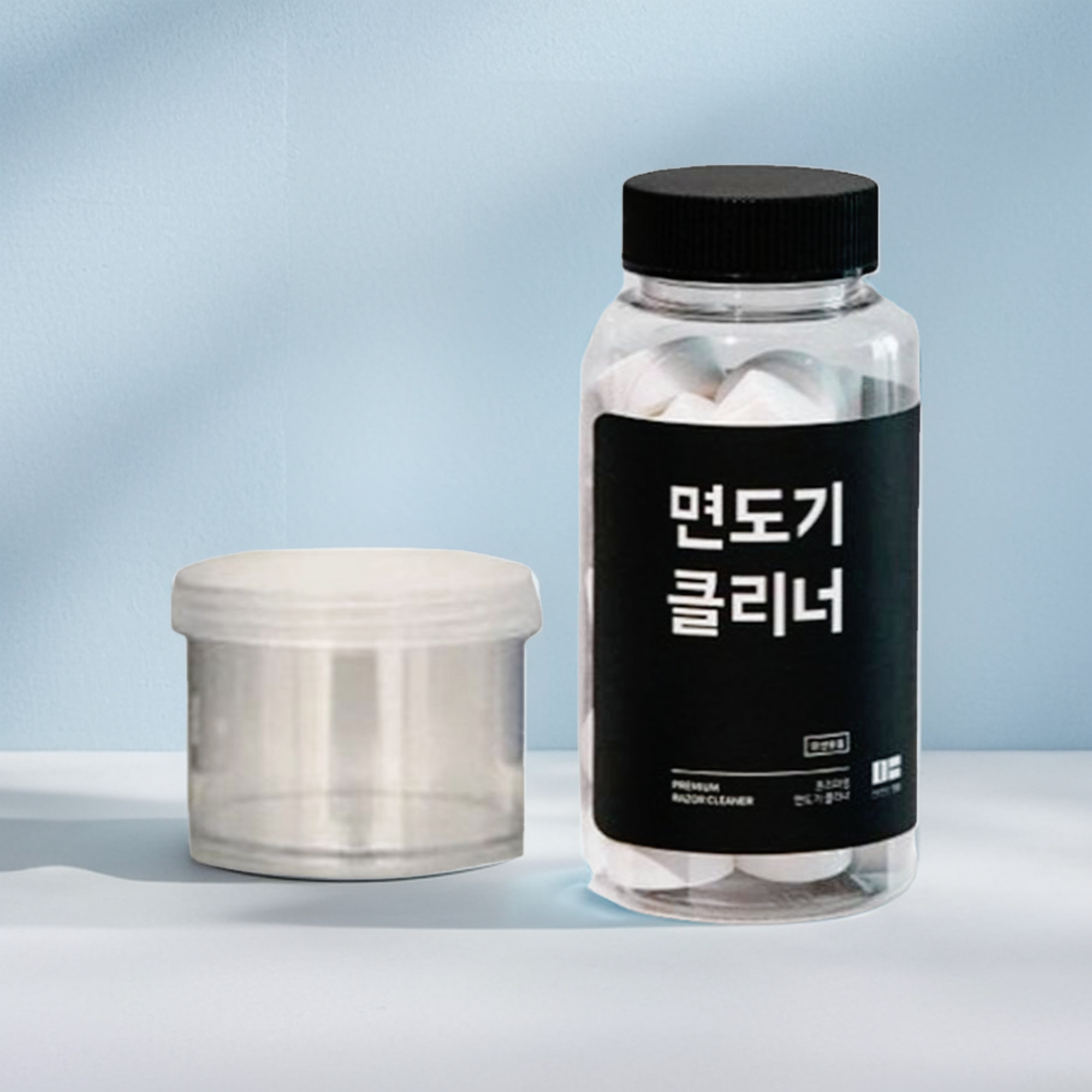 전기 면도기 소독 면도날 소독 클리너 면도트러블 세척액 - 상품 이미지