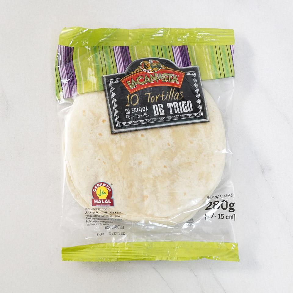 메가마트 라카나스타 밀또띠야 6인치 280g - 상품 이미지