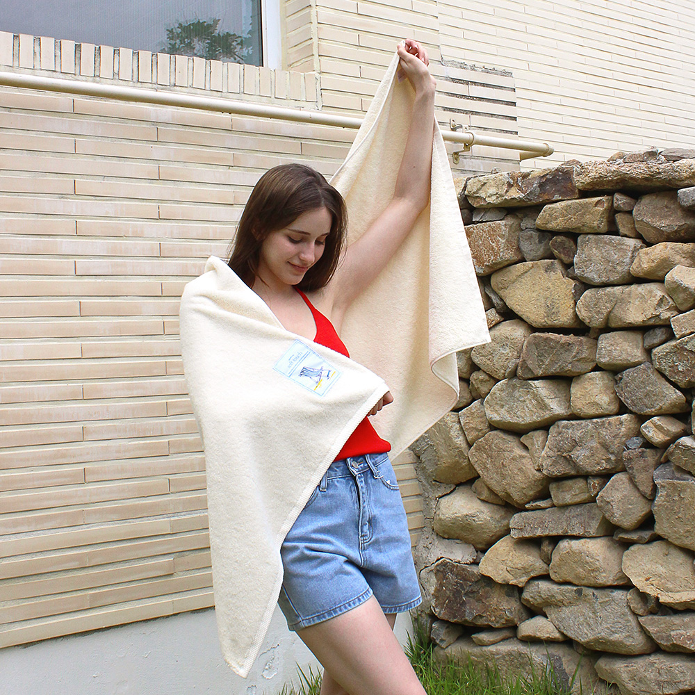 소프트터치 40수 코마사 바스타월 450g 고중량 물놀이 수영 대형수건