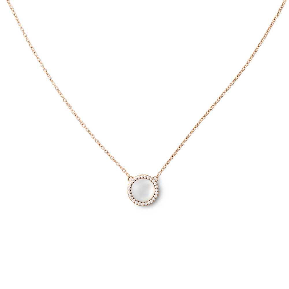 다니엘 웰링턴 AUDREY NECKLACE MOTHER OF PEARL 여성 체인목걸이 - 상품 이미지