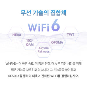 티피링크 RE505X 1500Mbps Wi-Fi6 기가비트 포트 듀얼밴드... 개봉기 | 실사용 후기 - 상품 이미지 3