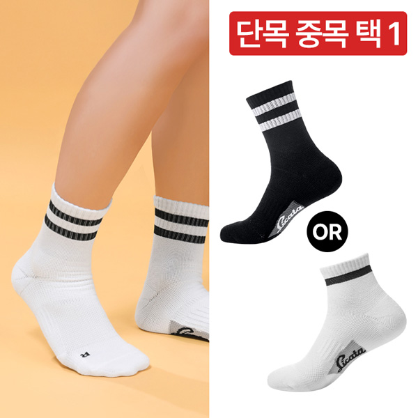 리카타 스너글 원 단목 12켤레 1세트 / 스너글 투 중목 10켤레 1세트 택1 - 메인 이미지