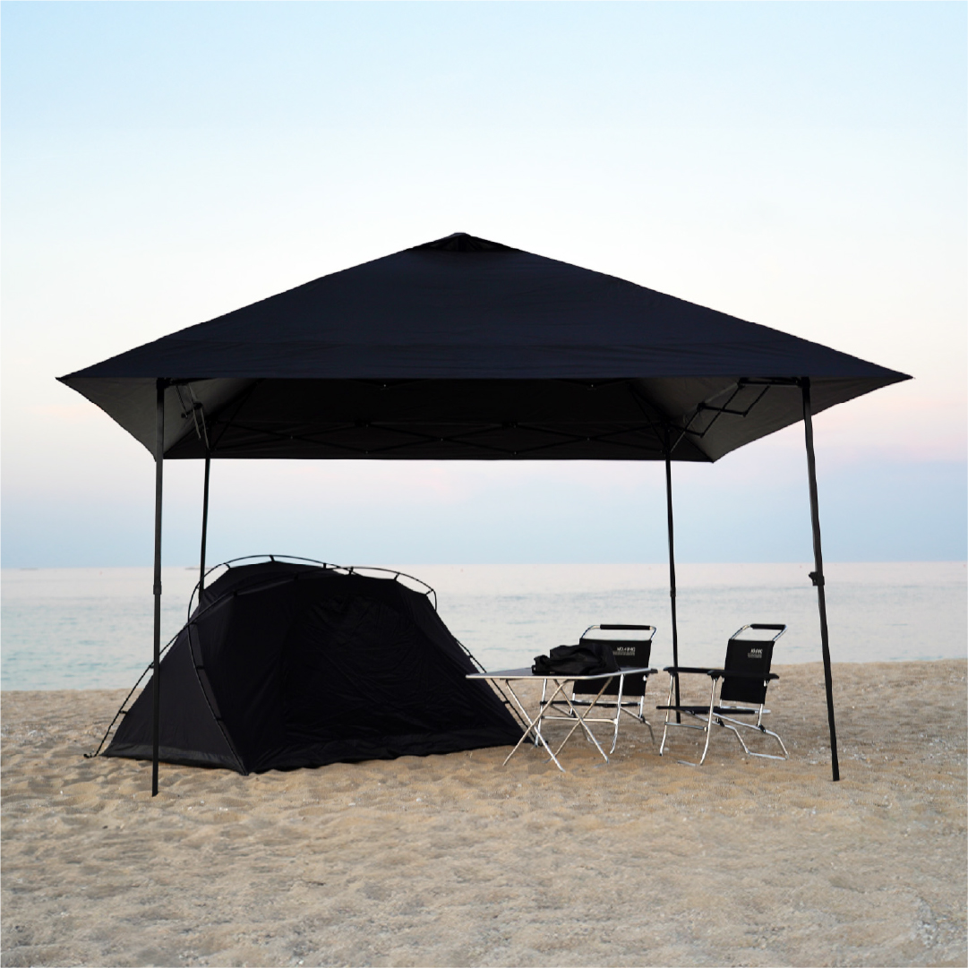 캠빌 사갓 3M 캐노피 천막 블랙 에디션