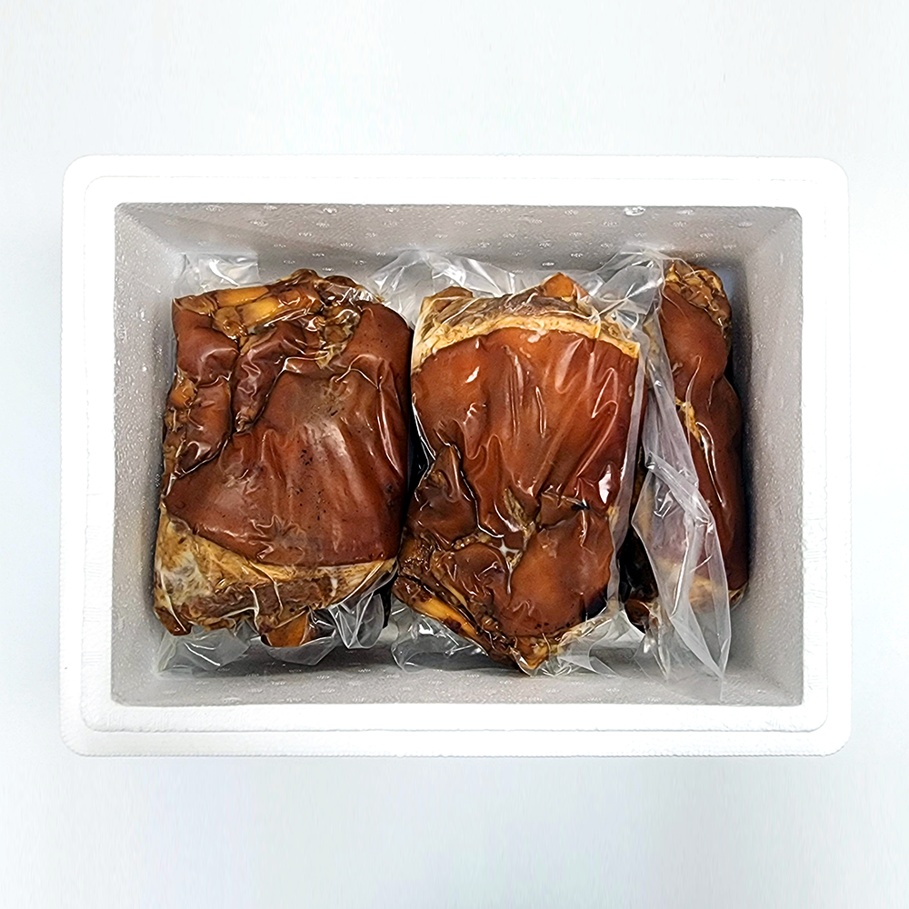 업소용 국내산 족발 완제품 7kg 돼지 앞다리 도매 왕족발 - 상품 이미지