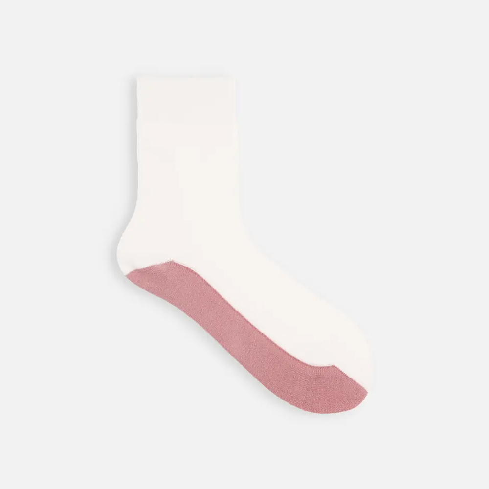 타비오 양말 발바닥 오염이 눈에 띄지 않는 흰양말 중목 011141472 - 상세 이미지 5