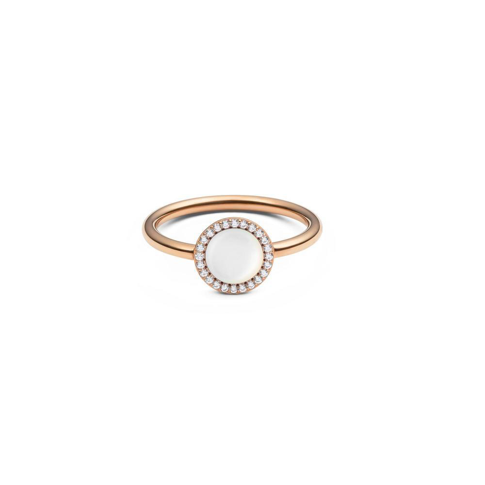 다니엘 웰링턴 AUDREY RING MOTHER OF PEARL 포인트 검지 여자반지 - 상품 이미지