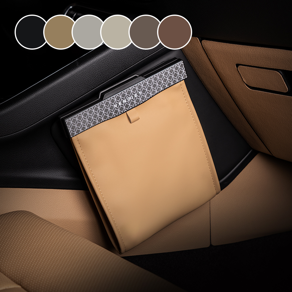 벤딕트 2세대 차량용 LED 쓰레기통+쓰레기봉투 앞좌석