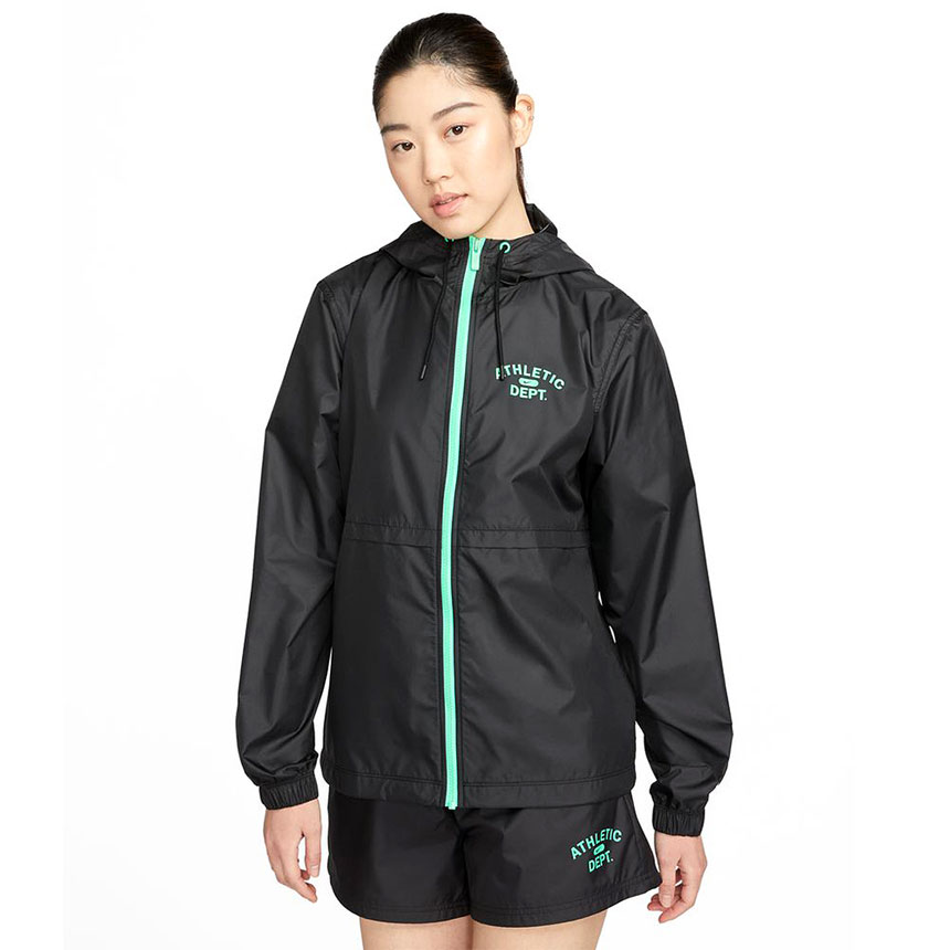 [시즌세일] 나이키 여성 바람막이 윈드러너 윈드브레이커 우븐 자켓 FJ5230 010(블랙), M 이미지 6