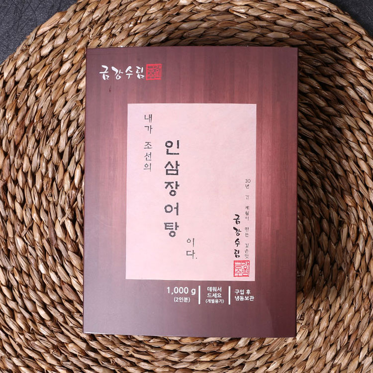 캠핑 글램핑 낚시 간편식 밀키트 맛집 인삼장어탕 1kg [2 - 3인분]