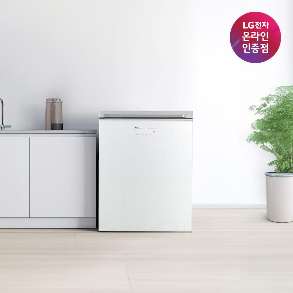 LG 디오스 김치톡톡 뚜껑형 K132LW123 1도어 김치냉장고 128L