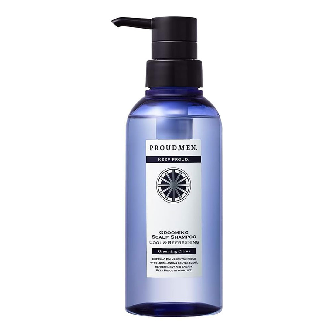 프라우드맨 쿨링감 쿨 샴푸 두피샴푸 쿨&amp;리프레싱 300ml 그루밍 시트러스 향 남성용