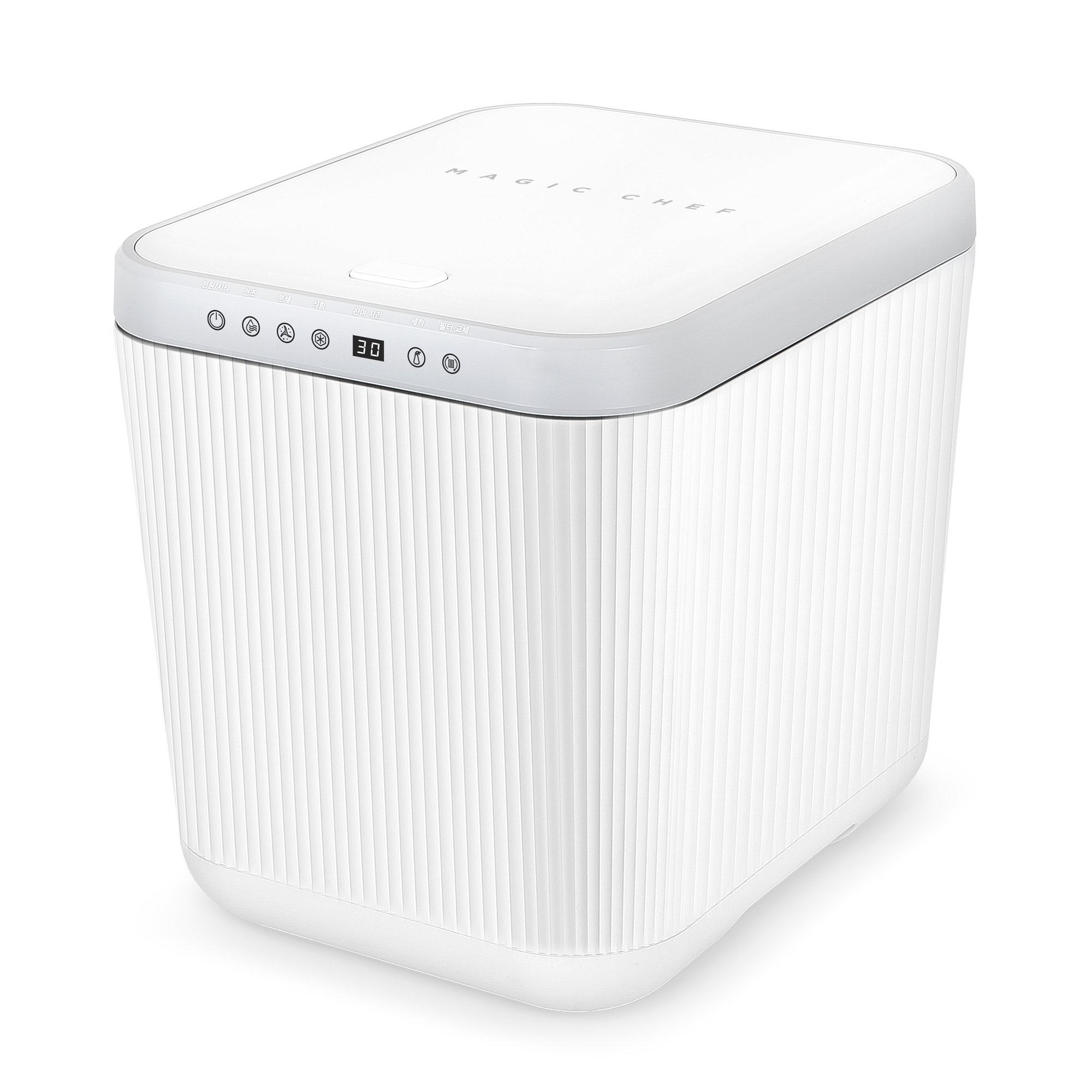 매직쉐프 음식물처리기 PRO 3L 건조+분쇄 MFW-V3000W PRO 음쓰 3시간빠른처리