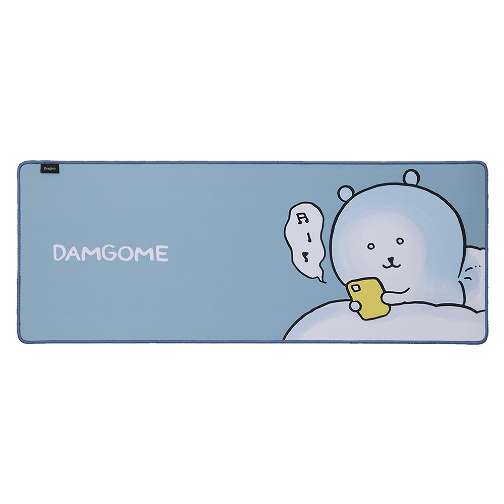 담곰이 마우스 장패드 데스크매트 블루 그레이 농담곰 패드 캐릭터 굿즈 - 상품 이미지