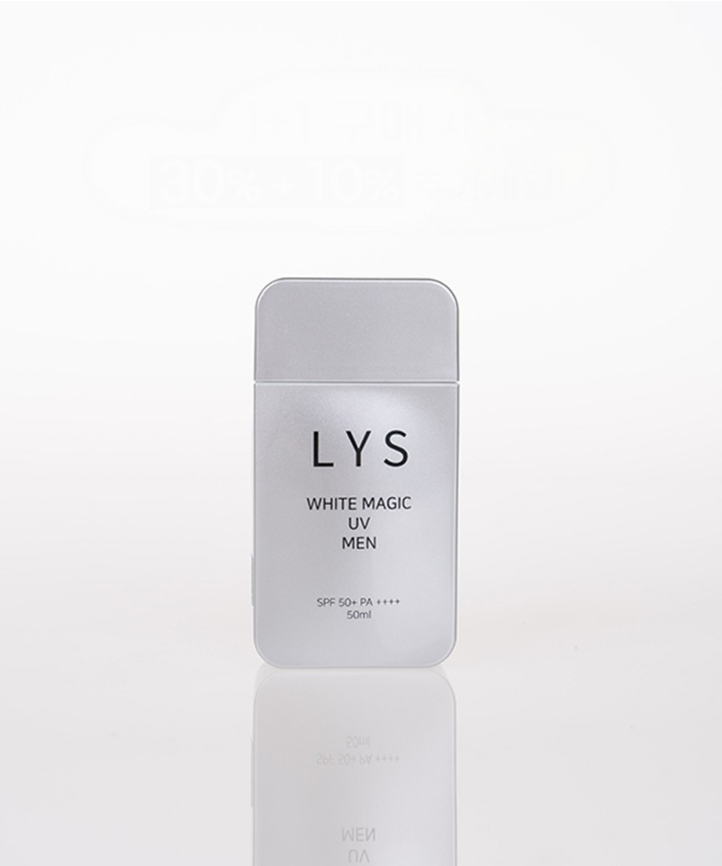 LYS 선크림 남성 올인원 BB겸용 자외선차단 톤보정 자연커버 데일리 선케어 제품 이미지